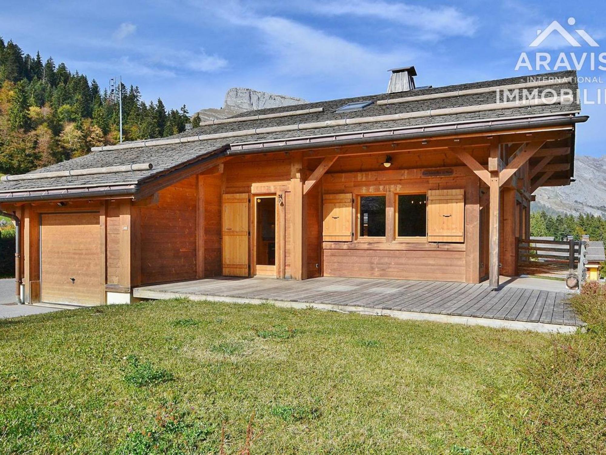 Villa Chalet Le Grand-Bornand, 7 pièces, 10 personnes - FR-1-391-19 Extérieur photo